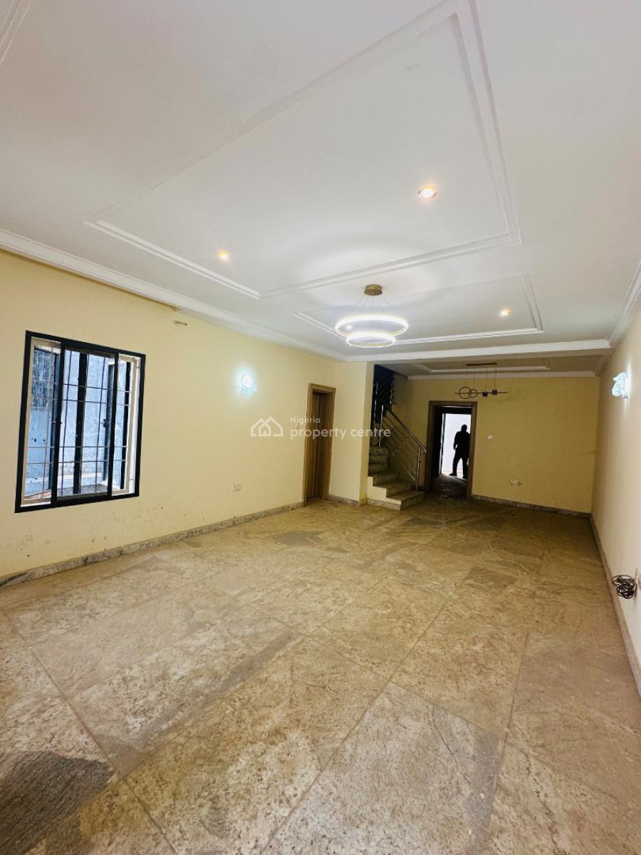 Well Built Luxury 4 Bedroom Terrace Duplex with 2 Sitting Rooms & Bq, Guzape District, Abuja, Terraced Duplex for Rent