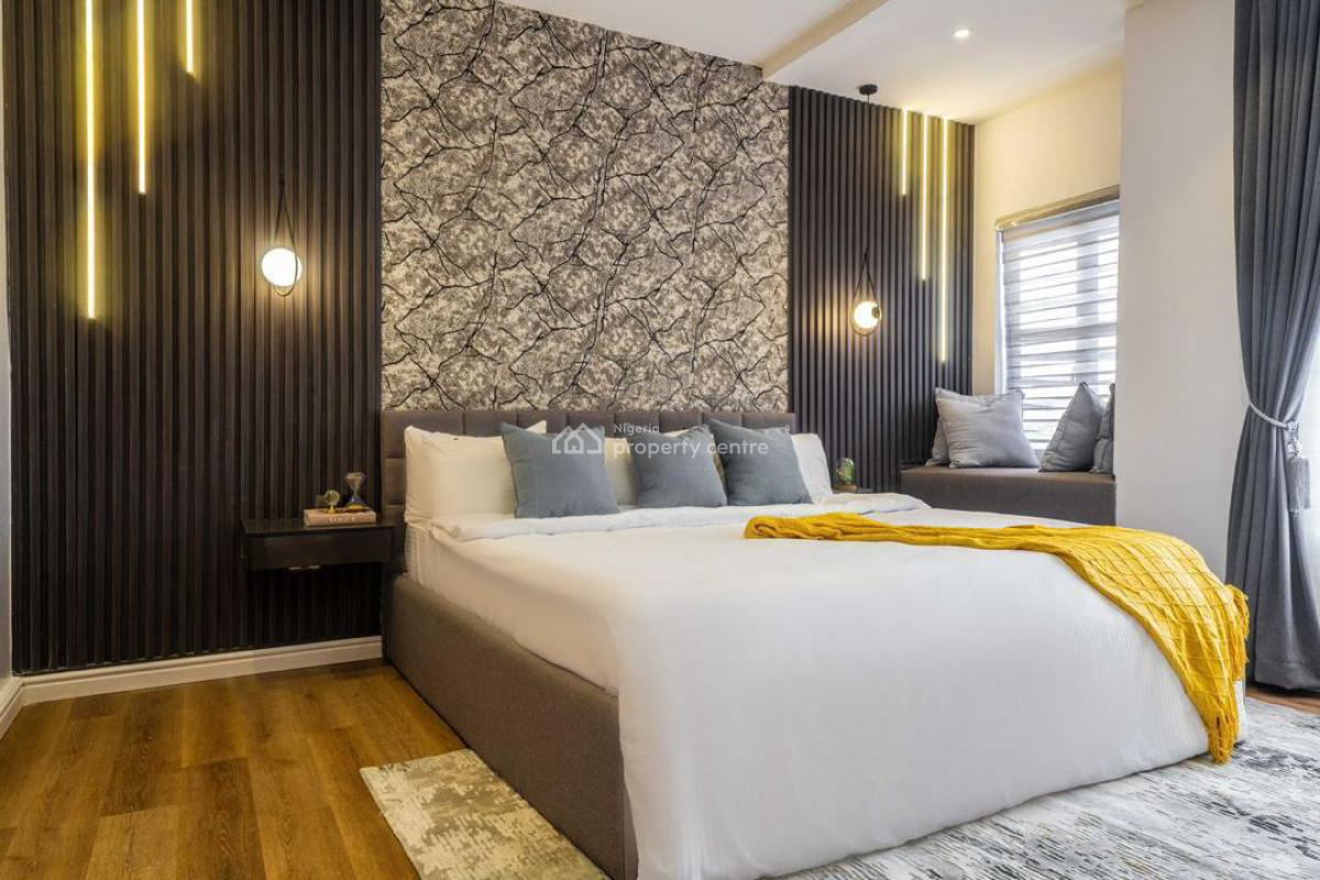 Luxury Three Bedroom Apartment, Royal Phine 3 Estate Gate, Lekki, Lagos, Terraced Duplex Short Let