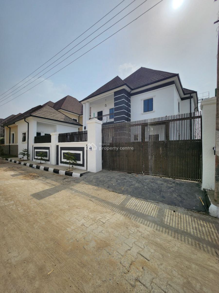 Newly Built 4 Bedroom Duplex in a Tarred Estate in Lugbe, Opposite Dunamis Glory Dome Lugbe Abuja, Lugbe District, Abuja, Detached Duplex for Sale
