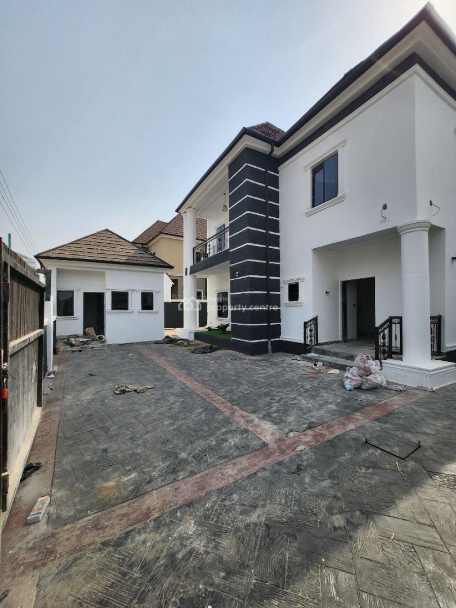 Newly Built 4 Bedroom Duplex in a Tarred Estate in Lugbe, Opposite Dunamis Glory Dome Lugbe Abuja, Lugbe District, Abuja, Detached Duplex for Sale