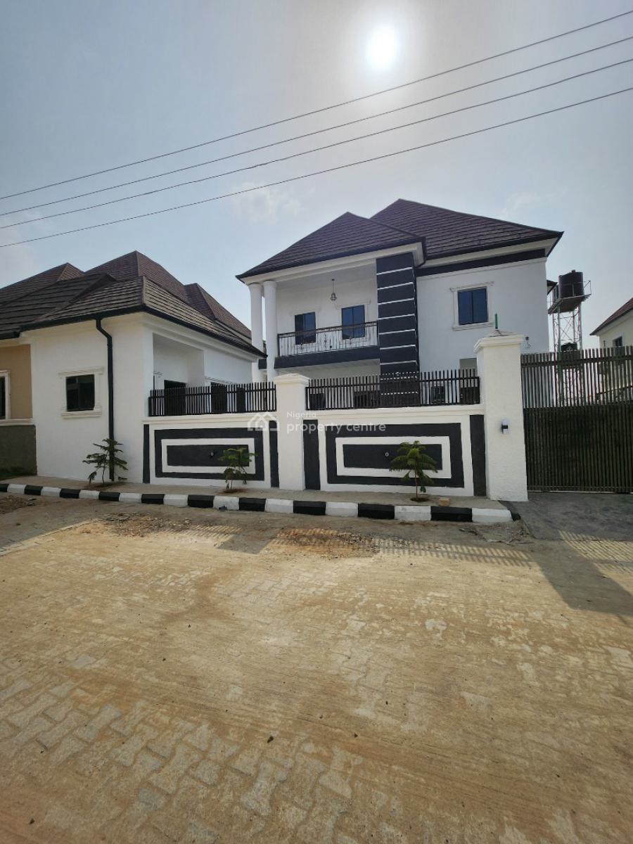 Newly Built 4 Bedroom Duplex in a Tarred Estate in Lugbe, Opposite Dunamis Glory Dome Lugbe Abuja, Lugbe District, Abuja, Detached Duplex for Sale