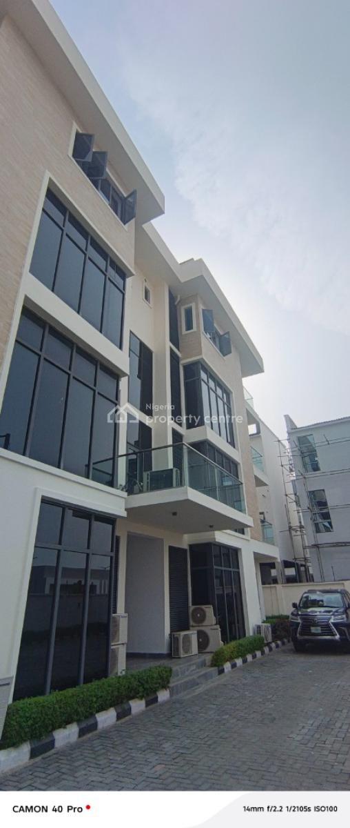 Standard and Service 3 Bedroom Maisonette Duplex, Tamara Court Across Coaster Road, Lekki Phase 1, Lekki, Lagos, Flat / Apartment for Rent
