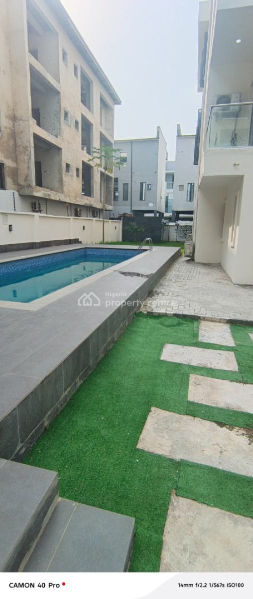 Standard and Service 3 Bedroom Maisonette Duplex, Tamara Court Across Coaster Road, Lekki Phase 1, Lekki, Lagos, Flat / Apartment for Rent