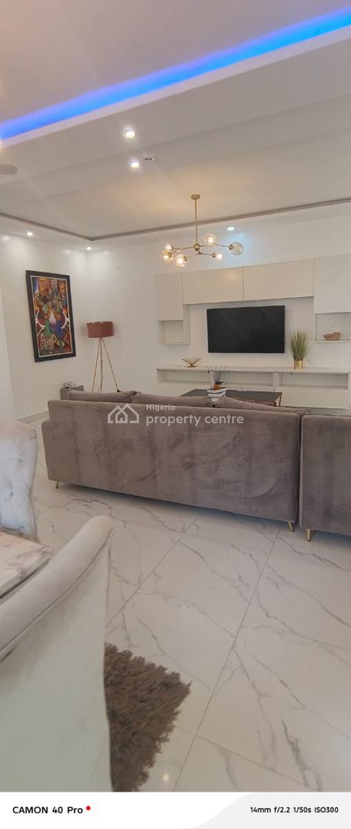 Fully Service Two Bedroom Flat in Lekki, Across Coastal Road, Lekki Phase 1, Lekki, Lagos, Flat / Apartment for Rent