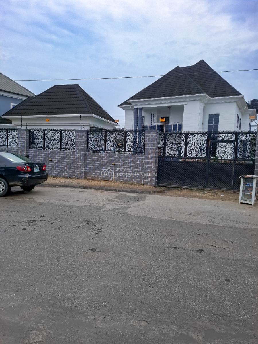 Executive 4 Bedroom Duplex with 2 Bqs on 3 Plots, Ada George, Port Harcourt, Rivers, Detached Duplex for Sale