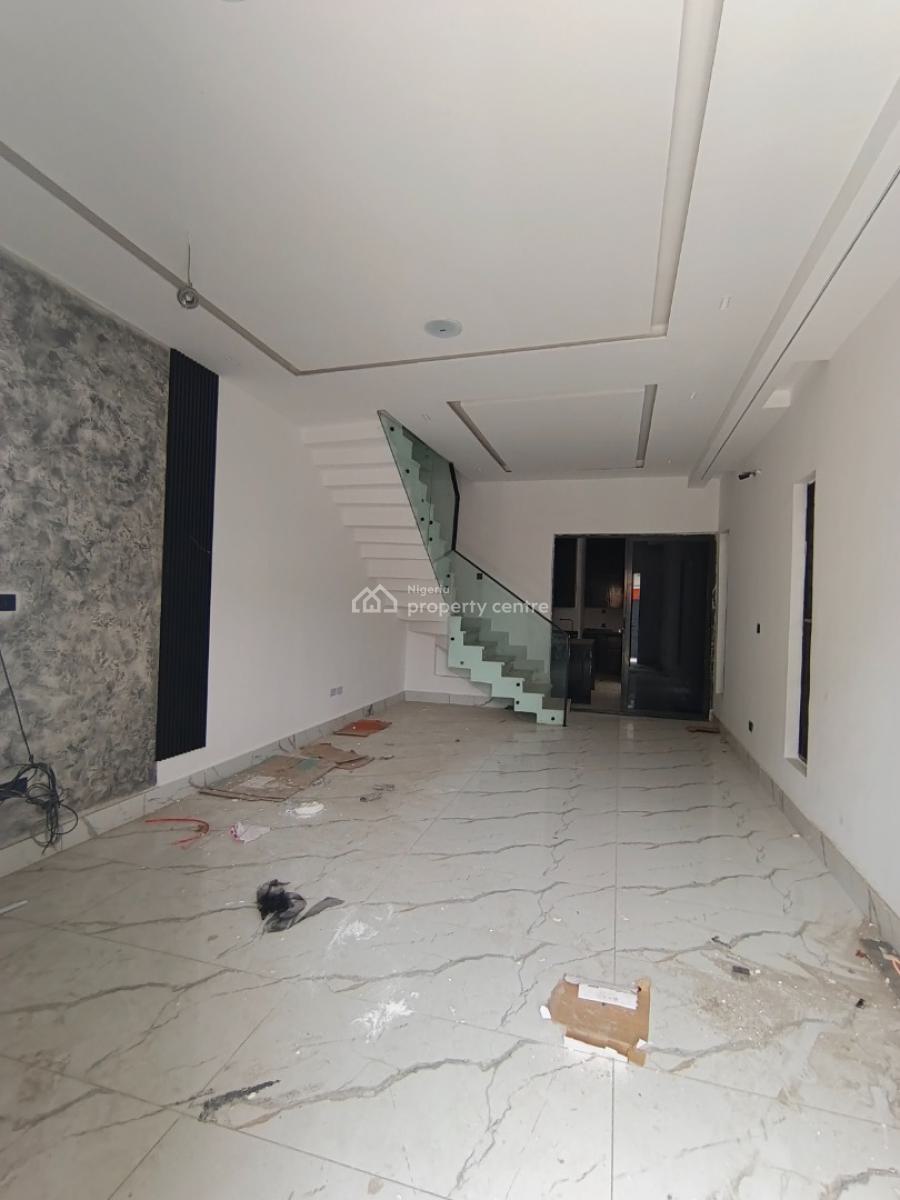 a 4 Bedroom Duplex, After Osapa, Before Chevron, By Agungi, Lekki, Lagos, Semi-detached Duplex for Rent