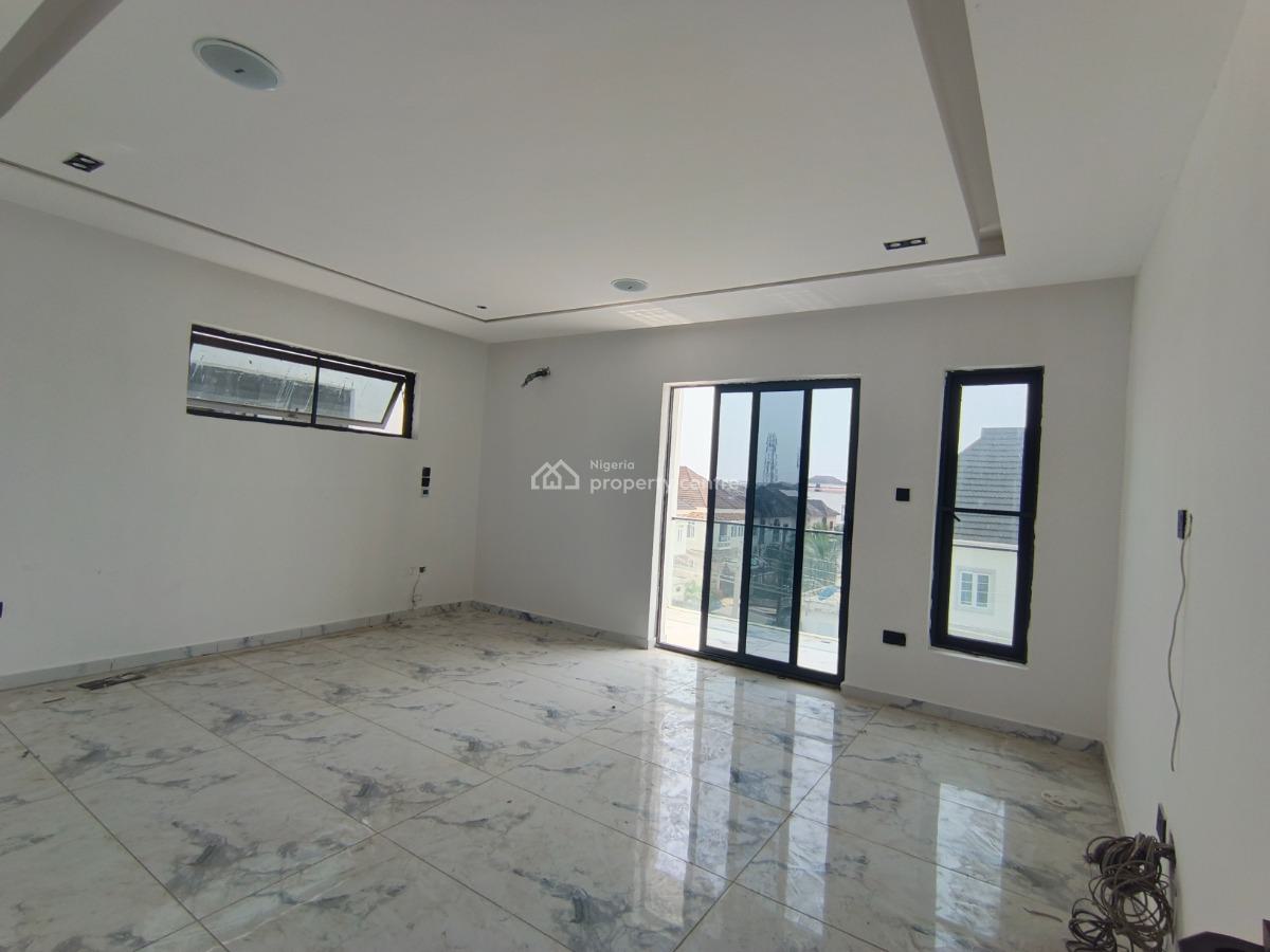 a 4 Bedroom Duplex, After Osapa, Before Chevron, By Agungi, Lekki, Lagos, Semi-detached Duplex for Rent