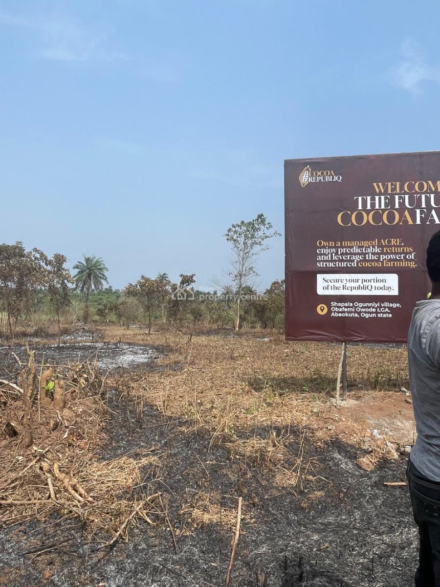 Cocoa Republiq, Obafemi Owode, Ogun, Land for Sale