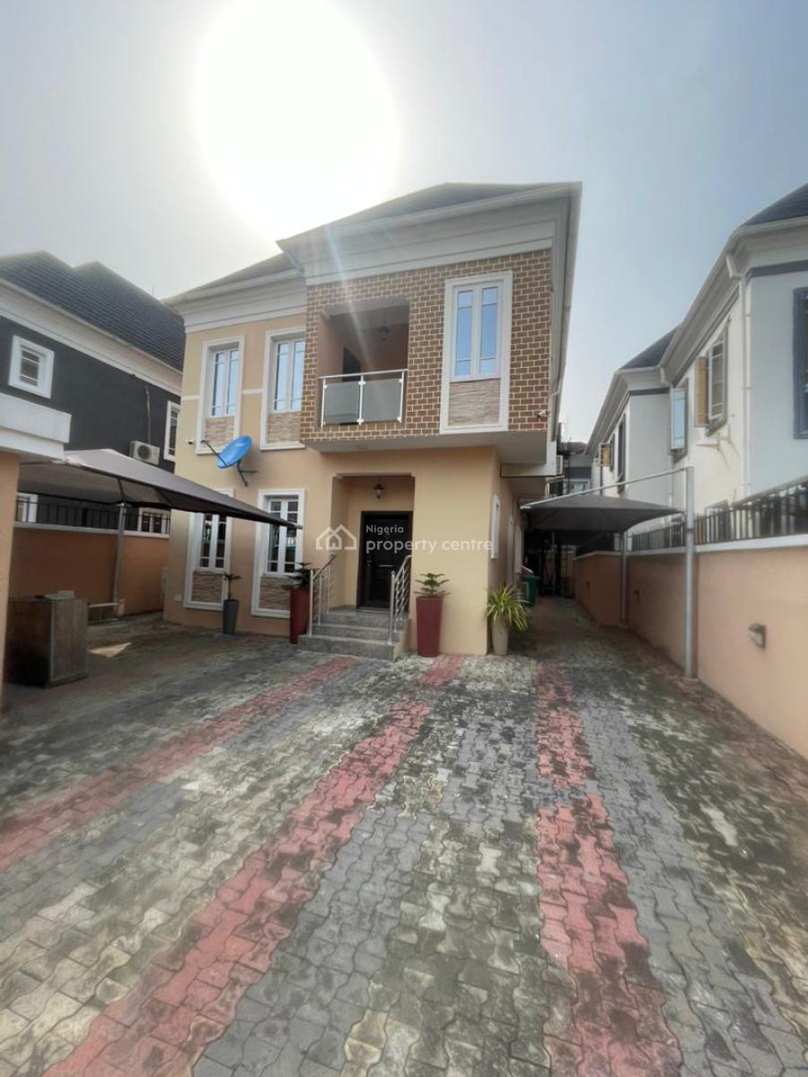 Decent 4bedroom Fully Detached Duplex with Bq, Chevron Drive Chevy View Estate, Lekki, Lagos, Detached Duplex for Rent