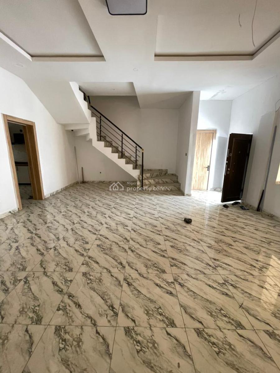 New Tastefully Finished 4 Bedroom Terraced Home, Abraham Adesanya, Ajah, Lagos, Terraced Duplex for Sale