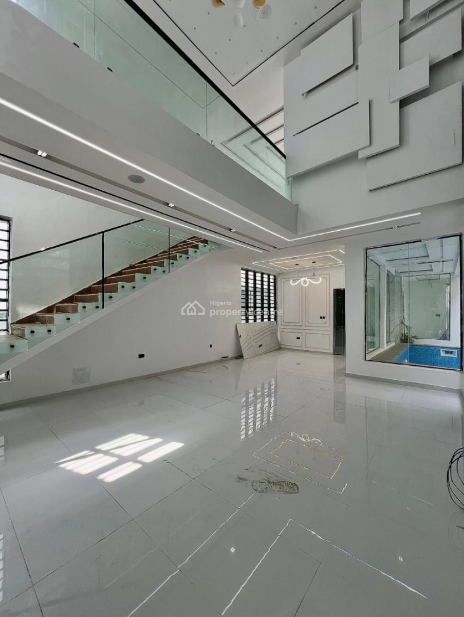 Five Bedroom Detached Duplex with Swimming Pool and Gym, Chevron Toll Gate, Lekki, Lagos, Detached Duplex for Sale