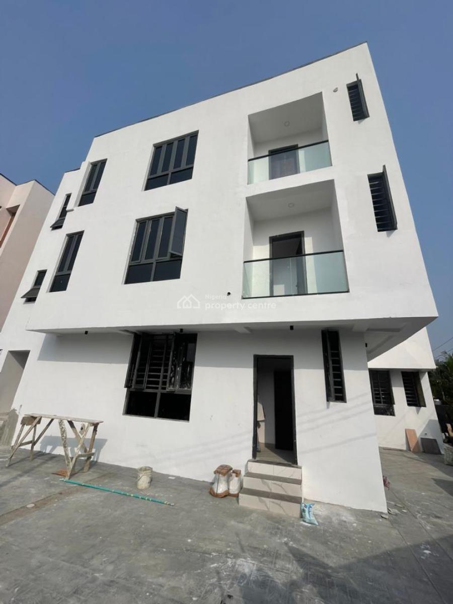 Brand New and Luxury 3bed Apartment Upstairs with Bq Fully Serviced, No 20 Allen Johnson Street Off Admiralty Way Lekki Phase One, Lekki Phase 1, Lekki, Lagos, Flat / Apartment for Rent