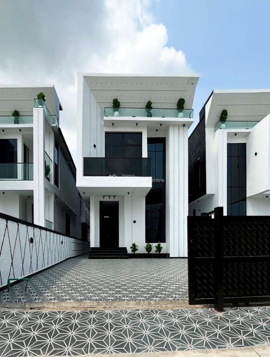 Five Bedroom Fully Detached Duplex, Chevron, Lekki, Lagos, Detached Duplex for Sale
