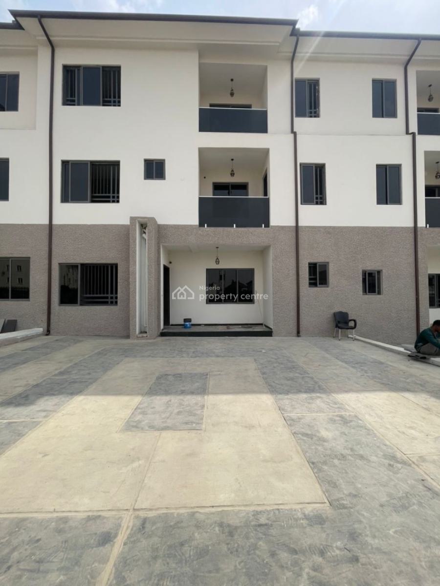 4 Bedroom Terrace and a Bq, Gated, Jahi, Abuja, Terraced Duplex for Rent