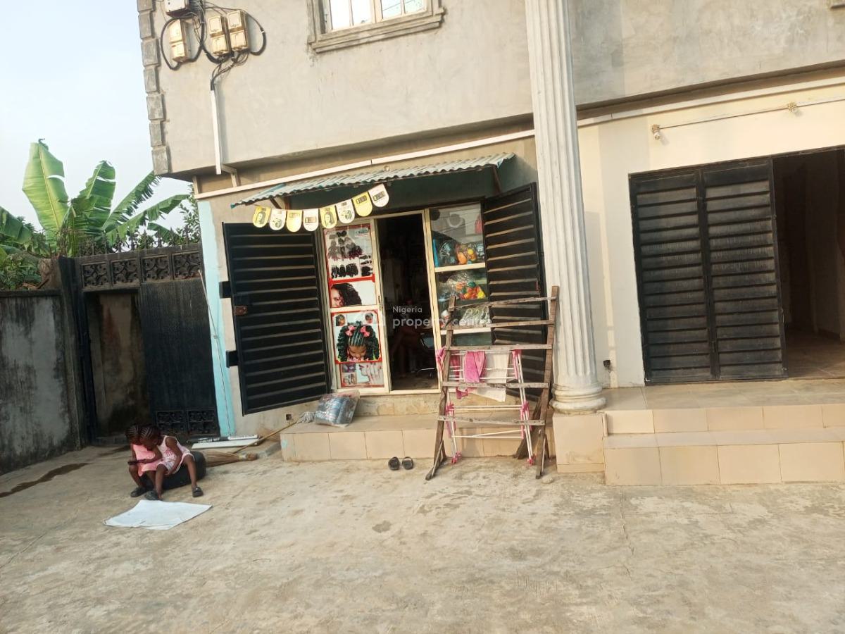 Strategically Located Big Shop, Ojuoro Road Off Owutu Ishawo Road Via Agric Bus Stop, Isawo, Ikorodu, Lagos, Shop for Rent
