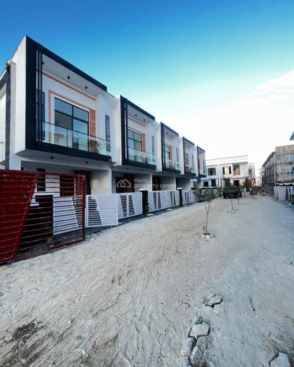 Lovely 4 Bedroom Terrace Duplex with Bq, Ikota, Ikota, Lekki, Lagos, Terraced Duplex for Sale