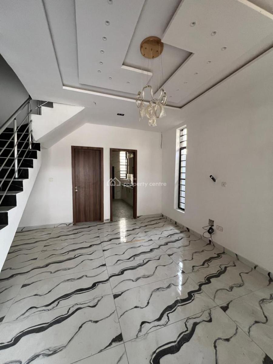 Pay and Move in 4 Bedroom Terrace Duplex with Bq in an Estate, Ikota, Lekki, Lagos, Terraced Duplex for Rent