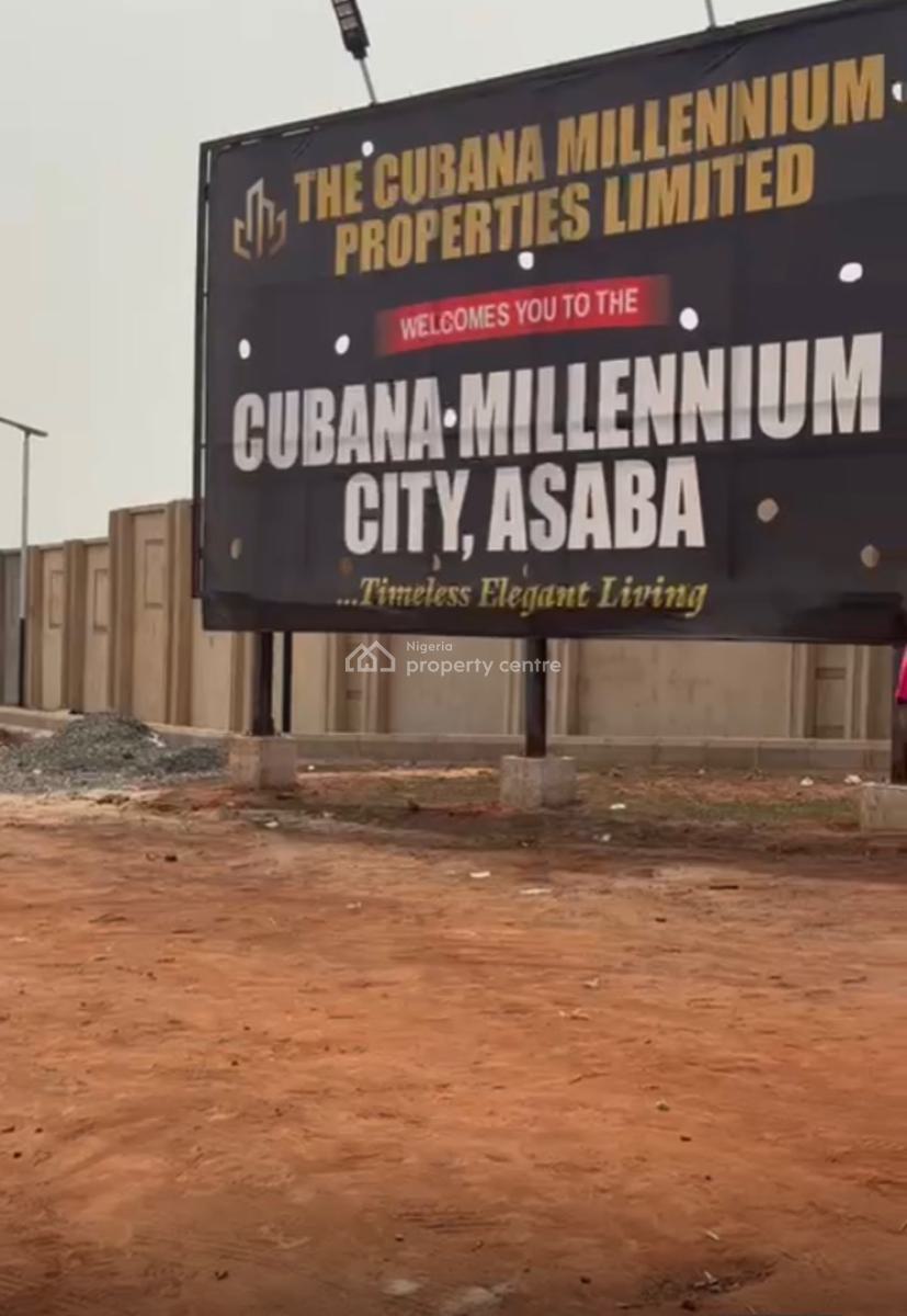 Genuine Land with Cofo, Cubana Millennium City Asaba, Along Benin–onitsha Expressway, Asaba, Delta, Residential Land for Sale
