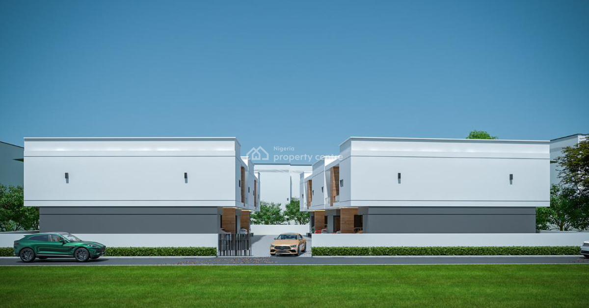 Contemporary 3-bedroom Terraced Duplex + Bq, Hitech Road, Ajah, Lagos, Terraced Duplex for Sale