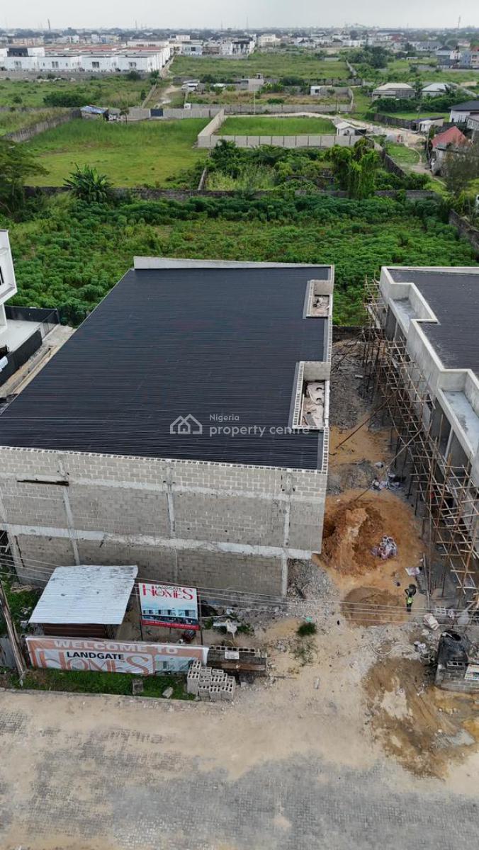 Contemporary 3-bedroom Terraced Duplex + Bq, Hitech Road, Ajah, Lagos, Terraced Duplex for Sale