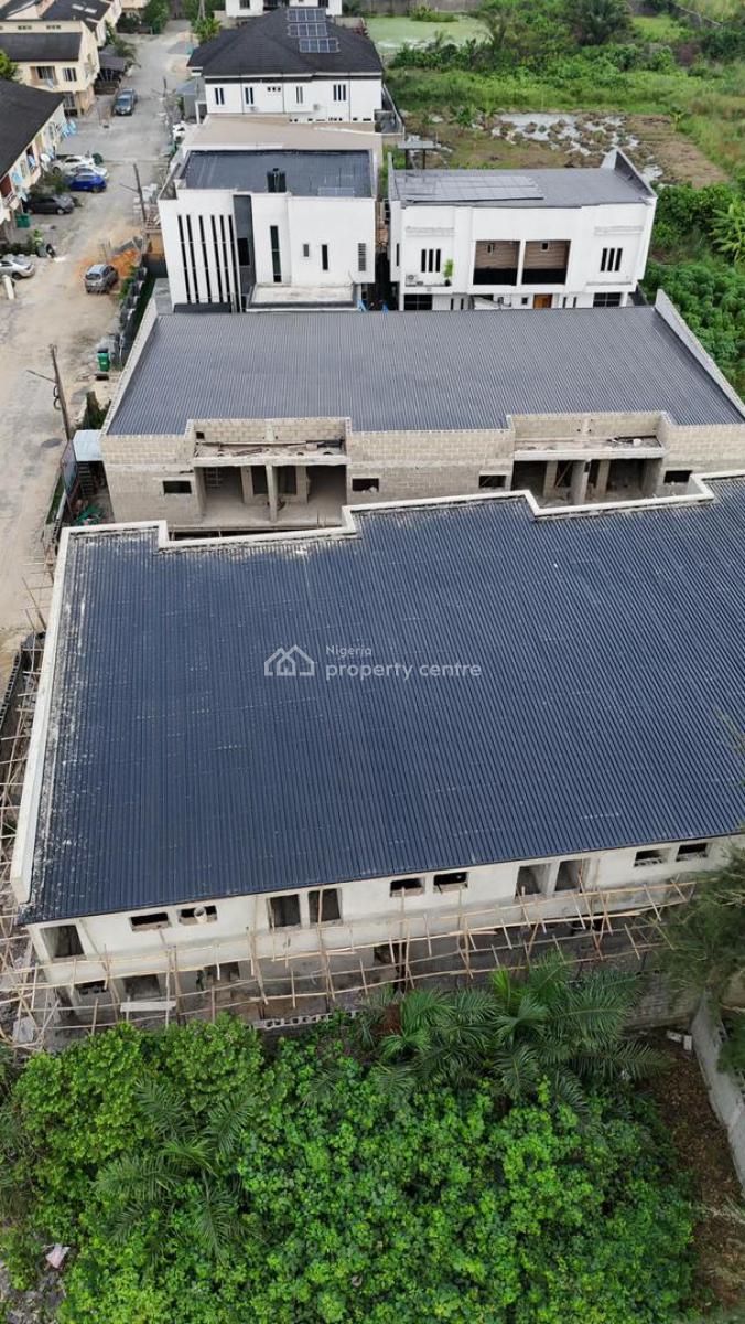 Contemporary 3-bedroom Terraced Duplex + Bq, Hitech Road, Ajah, Lagos, Terraced Duplex for Sale