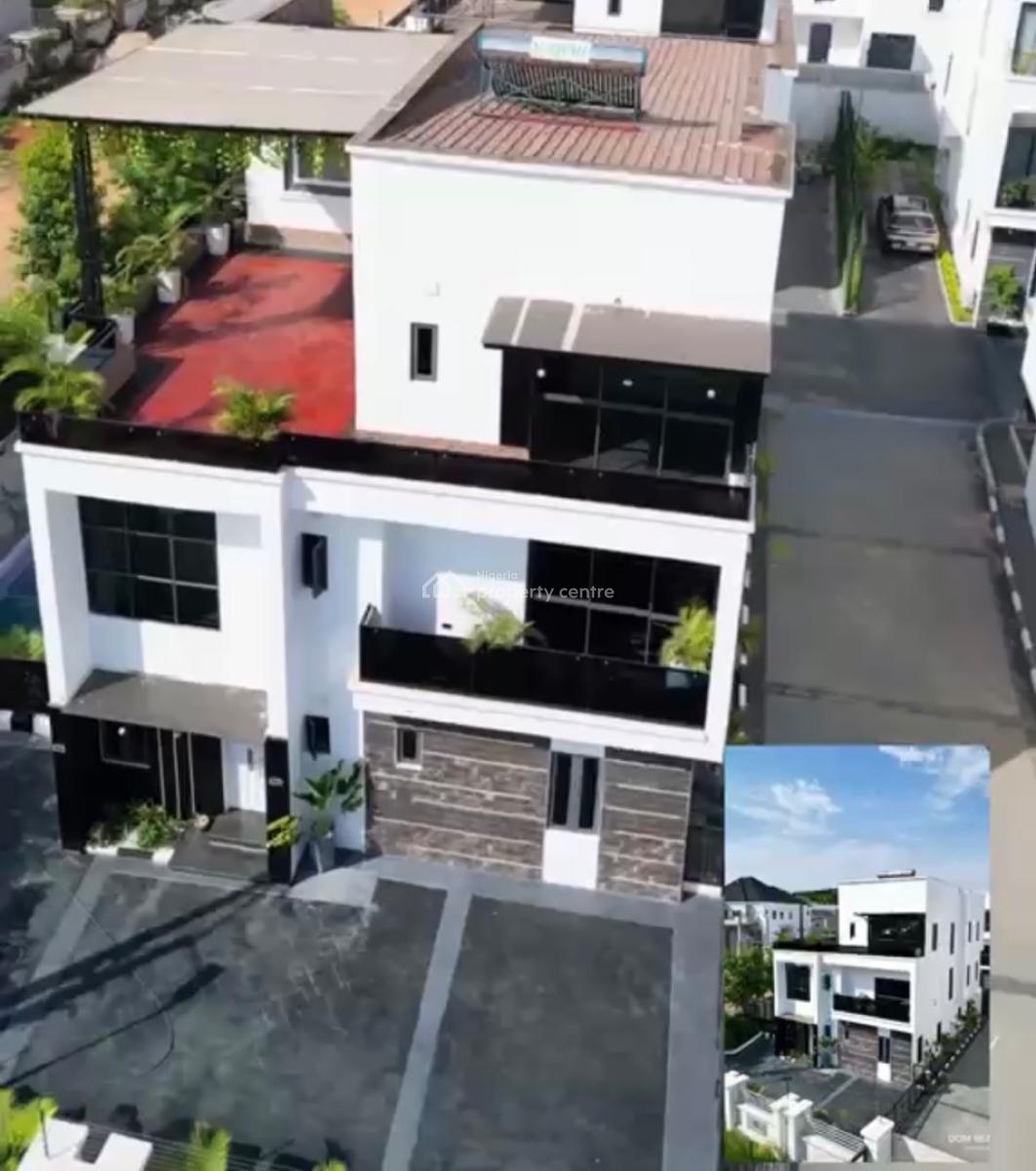 Luxury 5 Bedroom Fully Detached Duplex with Bq, Jahi, Abuja, Detached Duplex for Sale
