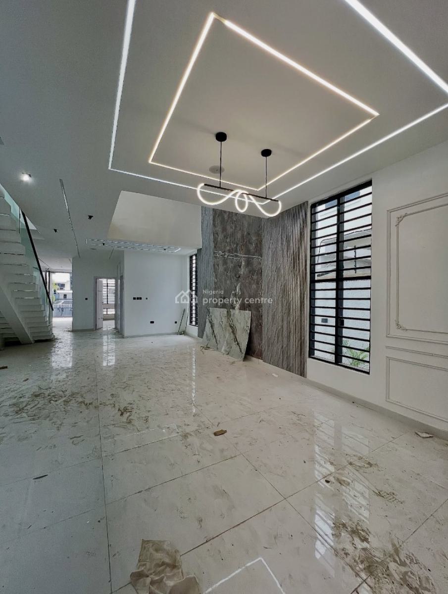 Newly Built 5 Bedroom Fully Detached Duplex with Bq, Swimming Pool, Chevron Tollgate Lekki Lagos, Lekki, Lagos, Detached Duplex for Sale