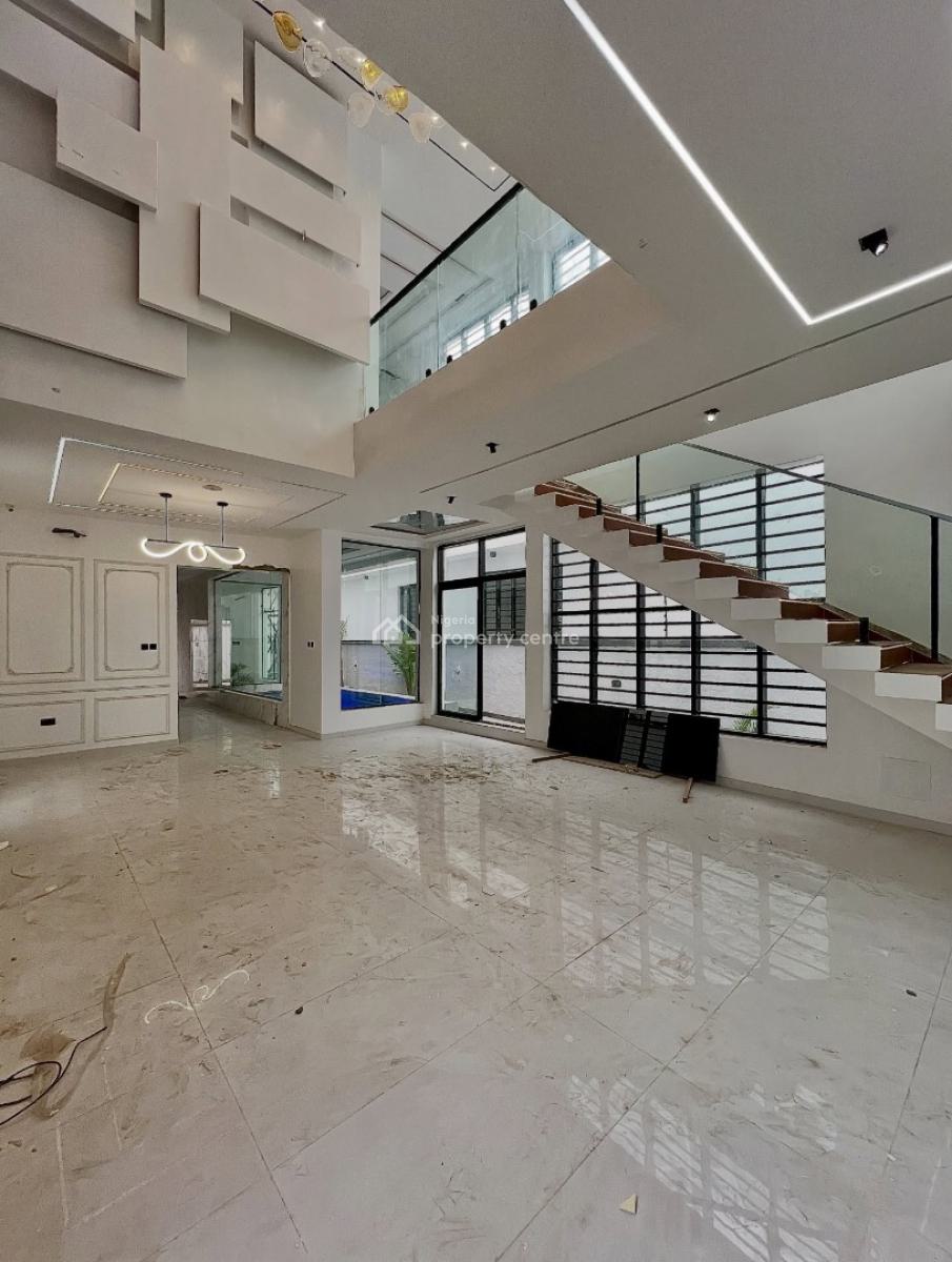 Newly Built 5 Bedroom Fully Detached Duplex with Bq, Swimming Pool, Chevron Tollgate Lekki Lagos, Lekki, Lagos, Detached Duplex for Sale