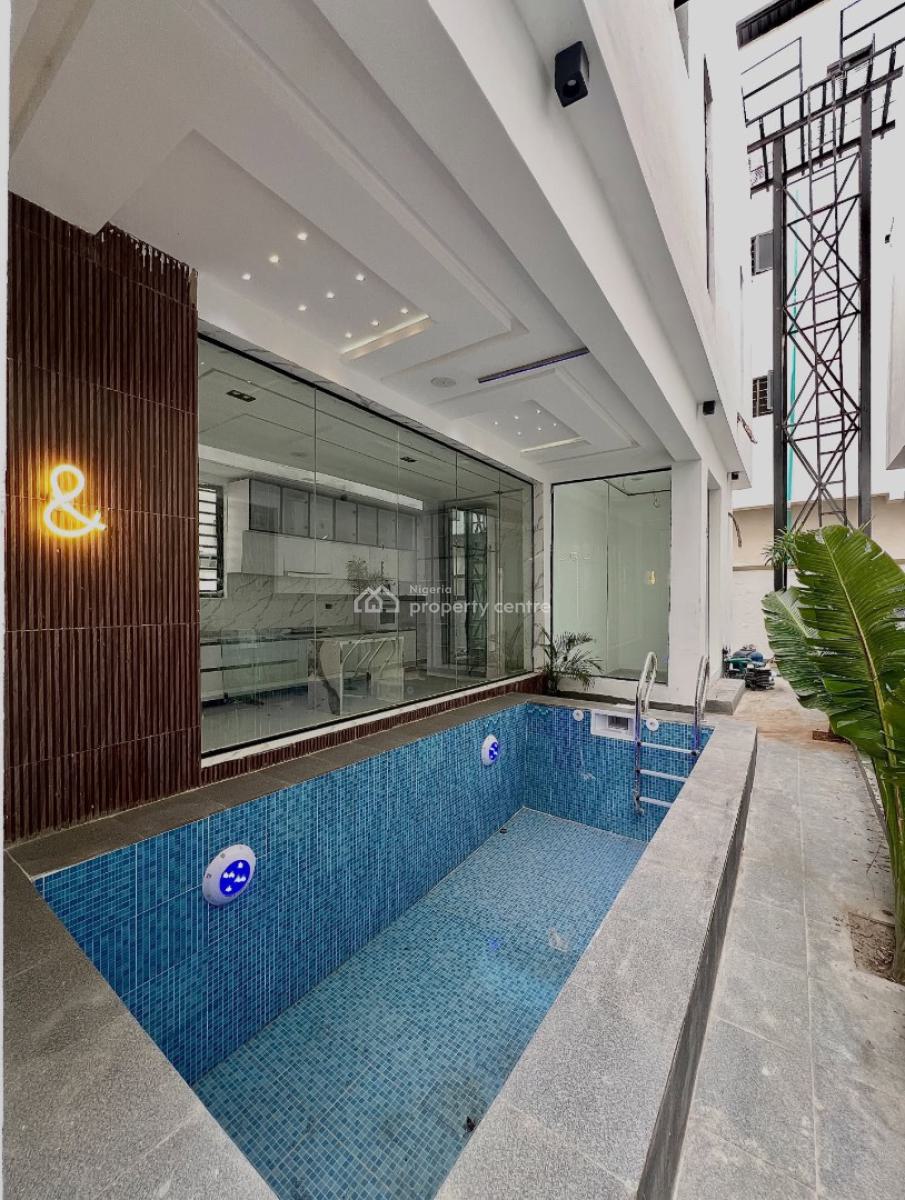 Newly Built 5 Bedroom Fully Detached Duplex with Bq, Swimming Pool, Chevron Tollgate Lekki Lagos, Lekki, Lagos, Detached Duplex for Sale