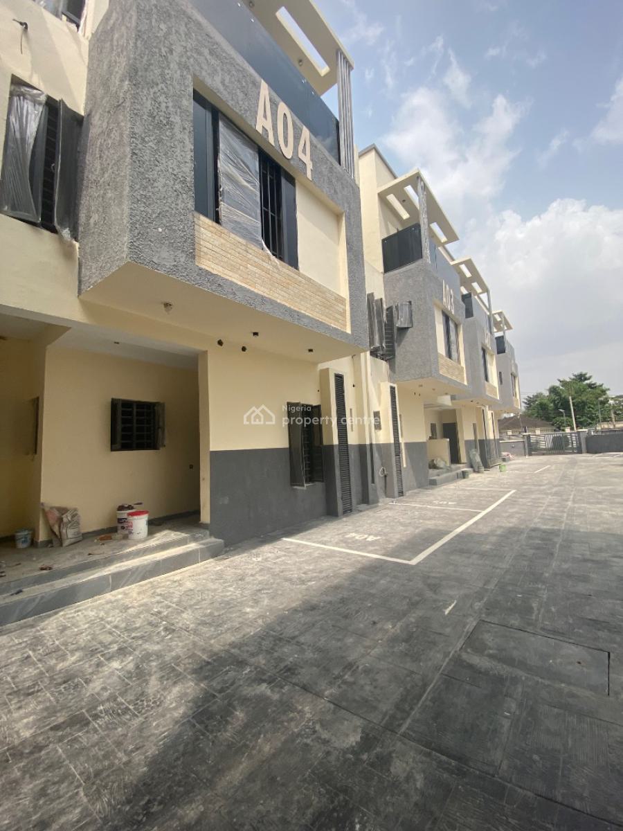 Newly Built 4-bedroom Terrace Duplex with Bq, Ikeja Gra, Ikeja, Lagos, Terraced Duplex for Rent
