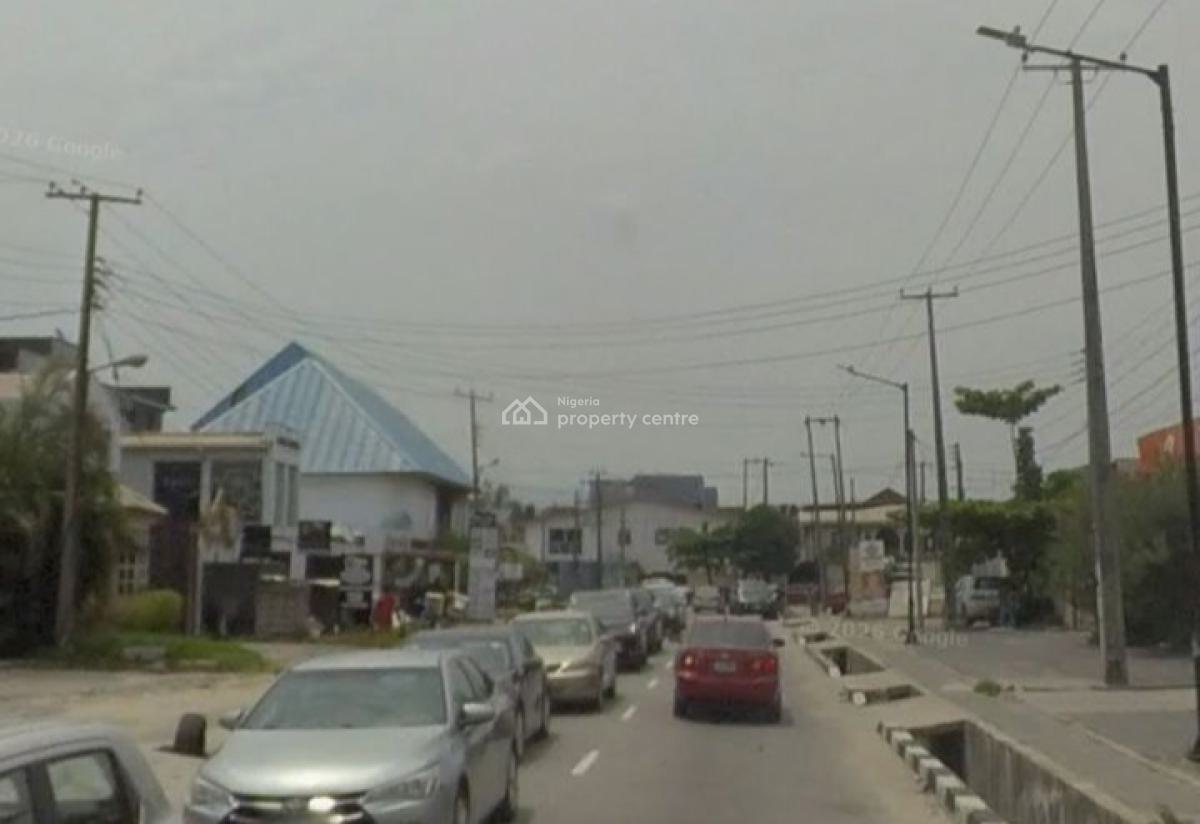 Cornerpiece Land Measuring 1,800sqm, Hakeem Dickson Street, Lekki Phase 1, Lekki, Lagos, Mixed-use Land for Sale
