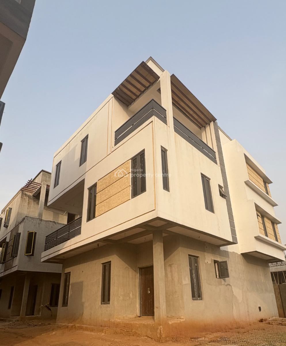 Massive 5 Bedroom Fully Detached Duplex with Bq, Jahi, Abuja, Detached Duplex for Sale