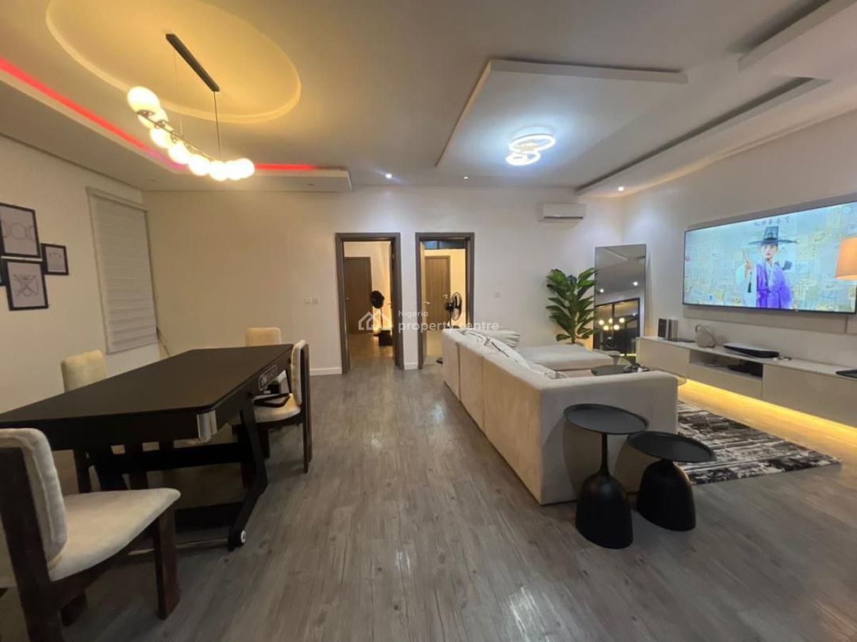 Luxury 2 Bedroom Apartment with Ps 5, Bathtub , Balconies,walk in Clos, Lekki Phase 1, Lekki, Lagos, Flat / Apartment Short Let