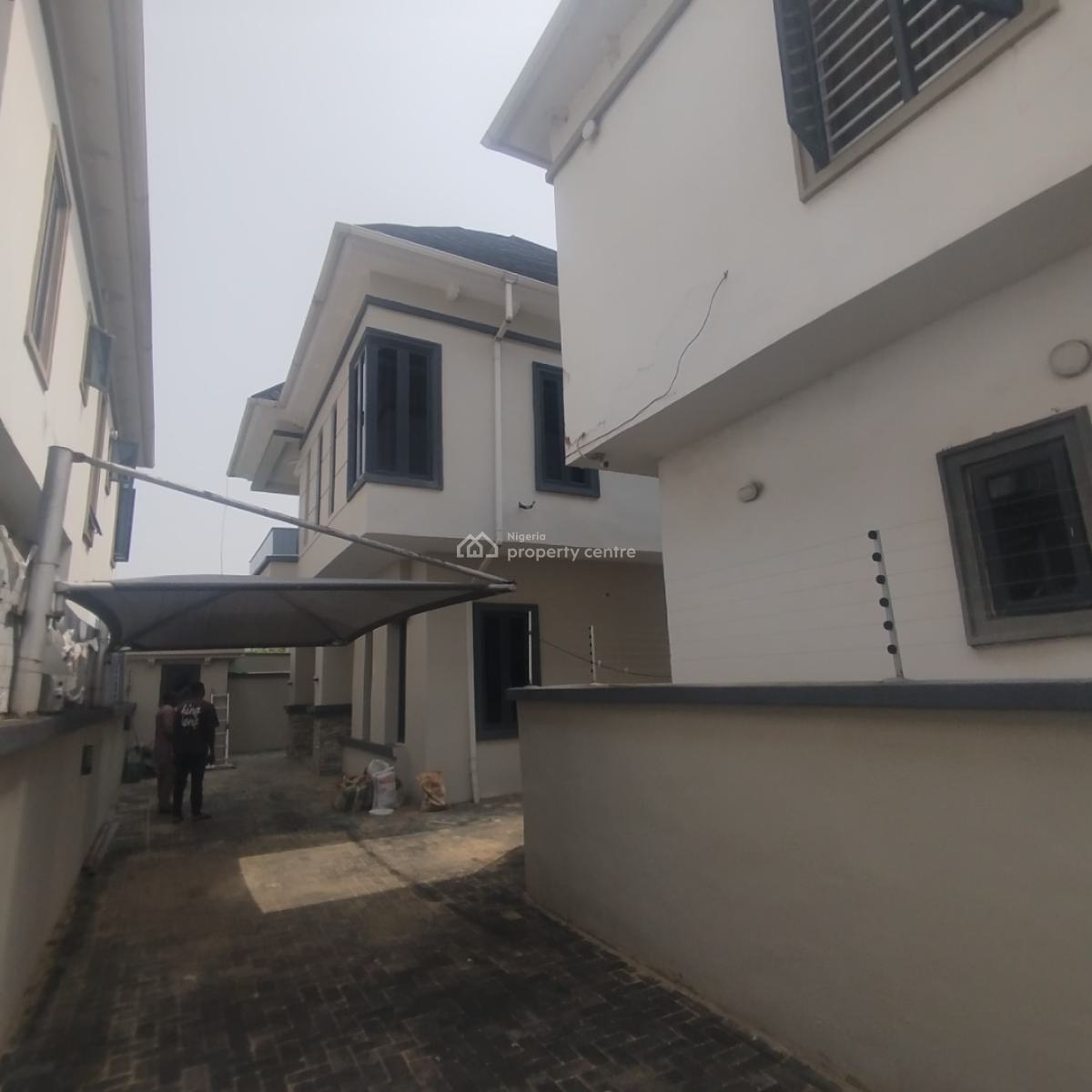 Nice 5 Bedroom Fully Detached Duplex with Bq, Conservation Estate,, Lekki Expressway, Lekki, Lagos, Detached Duplex for Sale