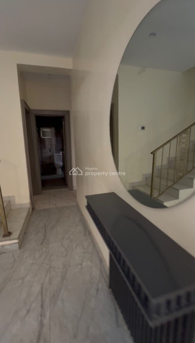 Spacious 4 Bedroom Semi Detached Duplex with 2 Rooms Bq, Kado, Abuja, Semi-detached Duplex for Sale