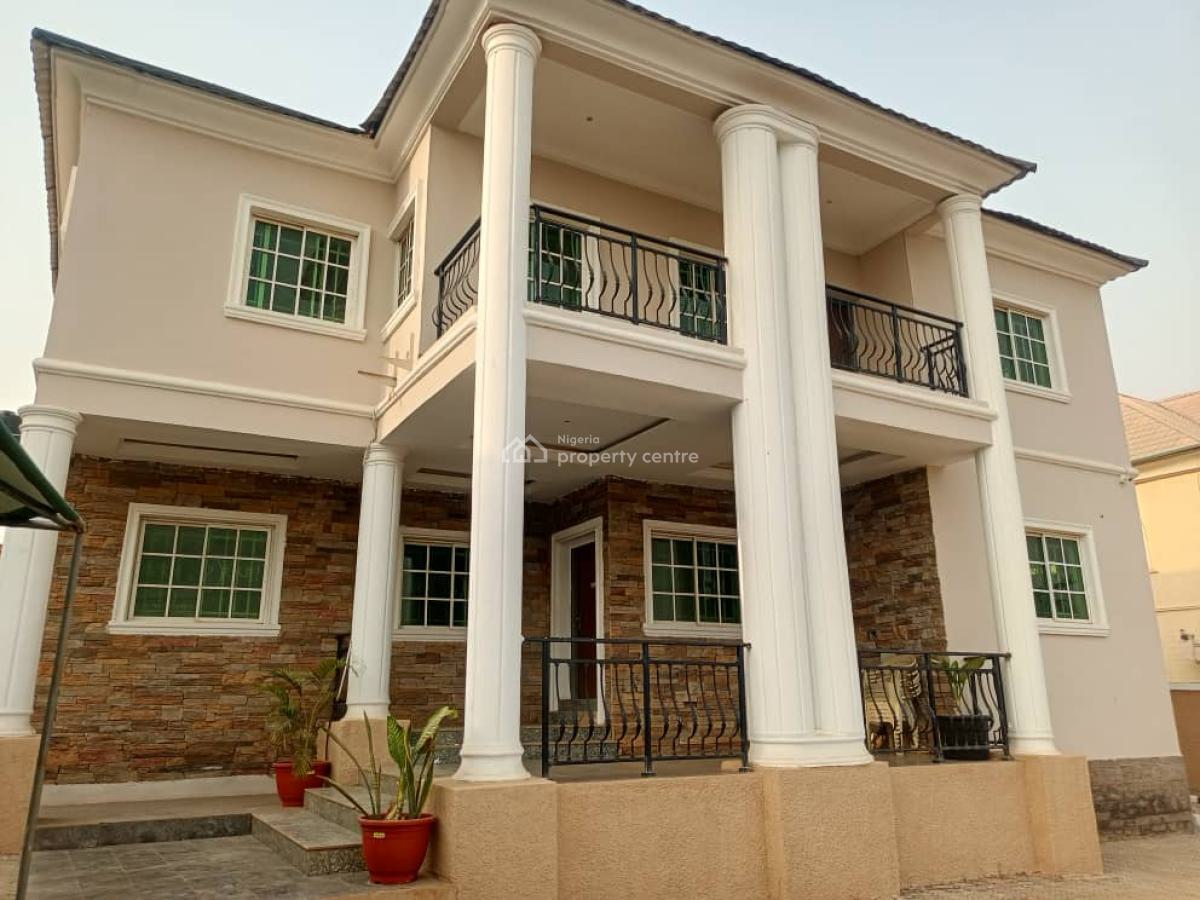 Fully Detached 6 Bedroom Duplex with 2 Rooms Bq, Life Camp, Abuja, Detached Duplex for Rent