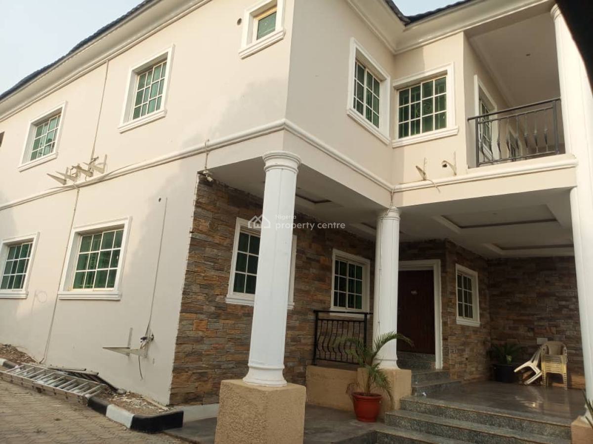 Fully Detached 6 Bedroom Duplex with 2 Rooms Bq, Life Camp, Abuja, Detached Duplex for Rent