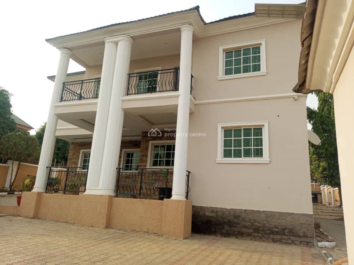 Fully Detached 6 Bedroom Duplex with 2 Rooms Bq, Life Camp, Abuja, Detached Duplex for Rent