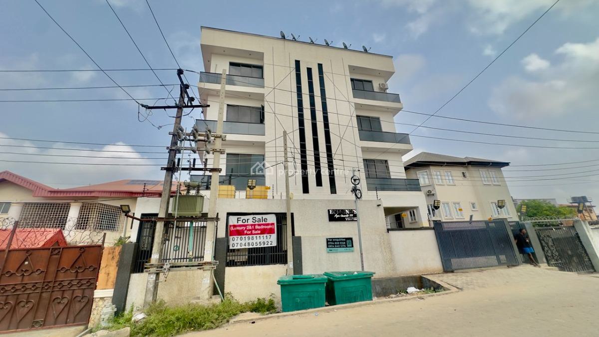 Newly Built 2 Bedroom Apartment with Swimming Pool, Off Spg Road, Ologolo, Lekki, Lagos, Flat / Apartment for Sale