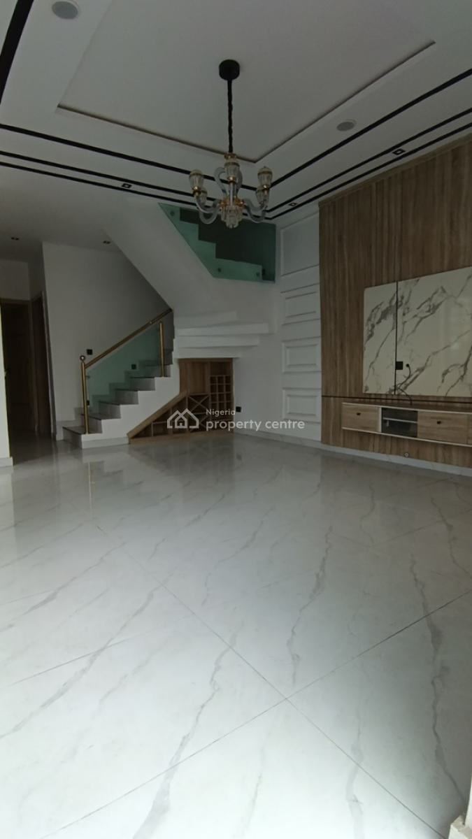 Affordable 4 Bedroom Semi Detached Duplex with Seperate Gate, Agungi, Lekki, Lagos, Semi-detached Duplex for Sale