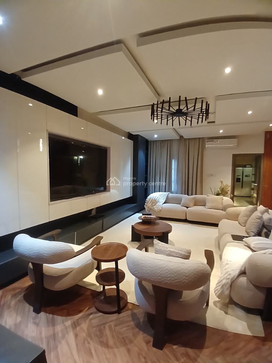 Brand New, Fully Furnished 4 Bedroom Detached Duplex with 2room Bq, Guzape Abuja Diplomatic Zone, Guzape District, Abuja, Detached Duplex for Sale