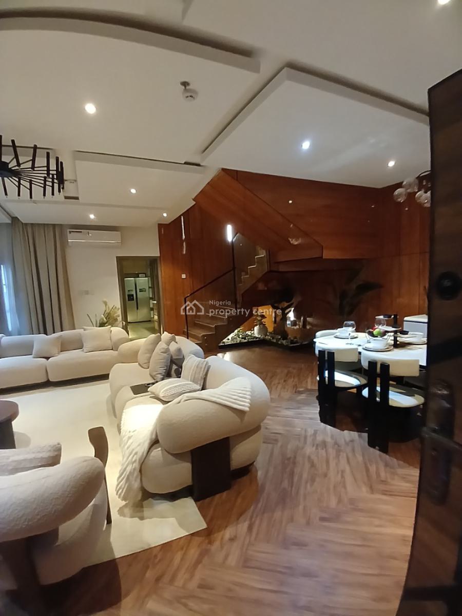 Brand New, Fully Furnished 4 Bedroom Detached Duplex with 2room Bq, Guzape Abuja Diplomatic Zone, Guzape District, Abuja, Detached Duplex for Sale