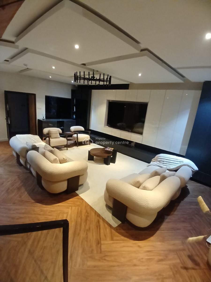 Brand New, Fully Furnished 4 Bedroom Detached Duplex with 2room Bq, Guzape Abuja Diplomatic Zone, Guzape District, Abuja, Detached Duplex for Sale