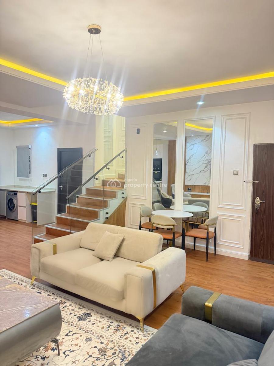 Nexus Exclusive 3 Bedroom Maisonette Service Apartment, Lekki Phase 1, Lekki, Lagos, Flat / Apartment Short Let