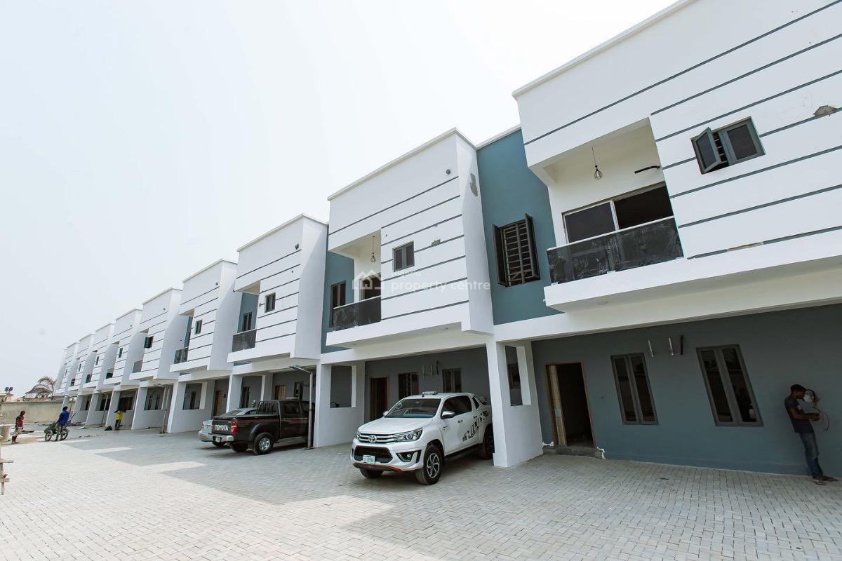 Fully Serviced 4-bedroom Terrace Duplex, Alasia, Ajah, Lagos, Terraced Duplex for Rent