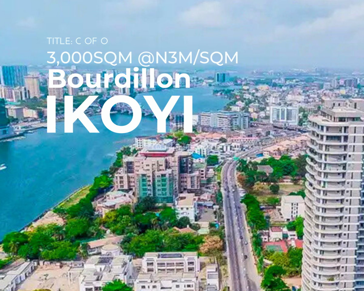 a Prime 3,000 Sqm Land, Ikoyi, Lagos, Mixed-use Land for Sale