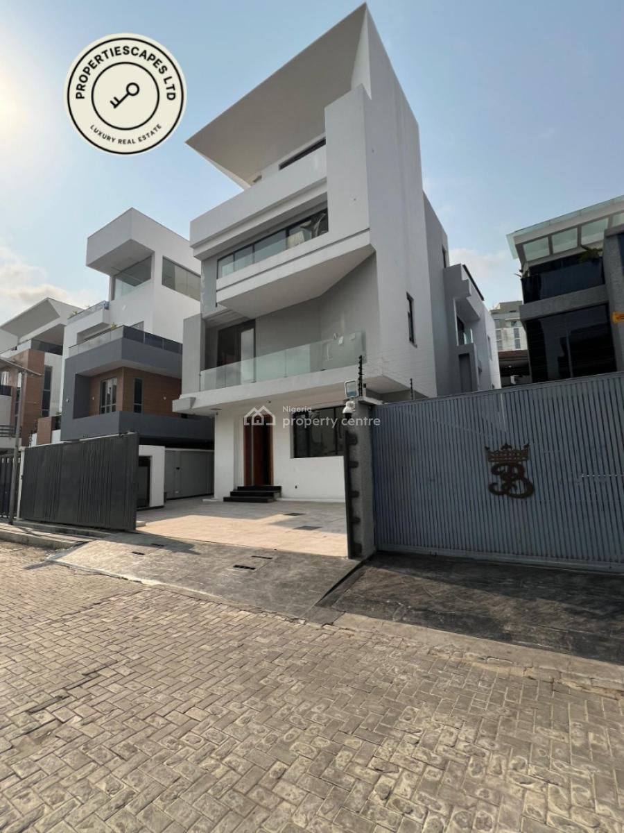 Massively Built 5 Bedroom Detached with Private Cinema, Ikoyi, Lagos, Detached Duplex for Sale