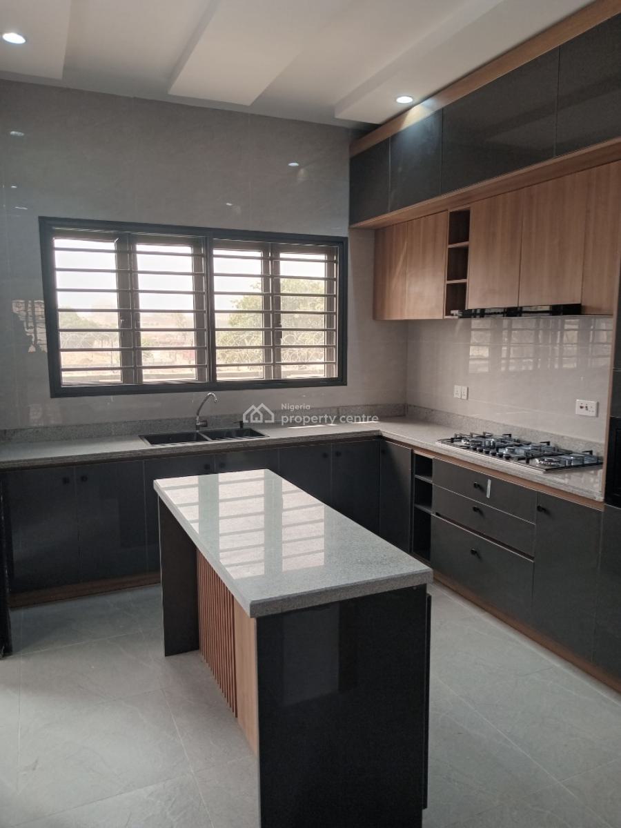 a Brand New Spacious 3-bedroom Terrace Duplex + 1 Bq., Life Camp, Abuja, Terraced Duplex for Rent