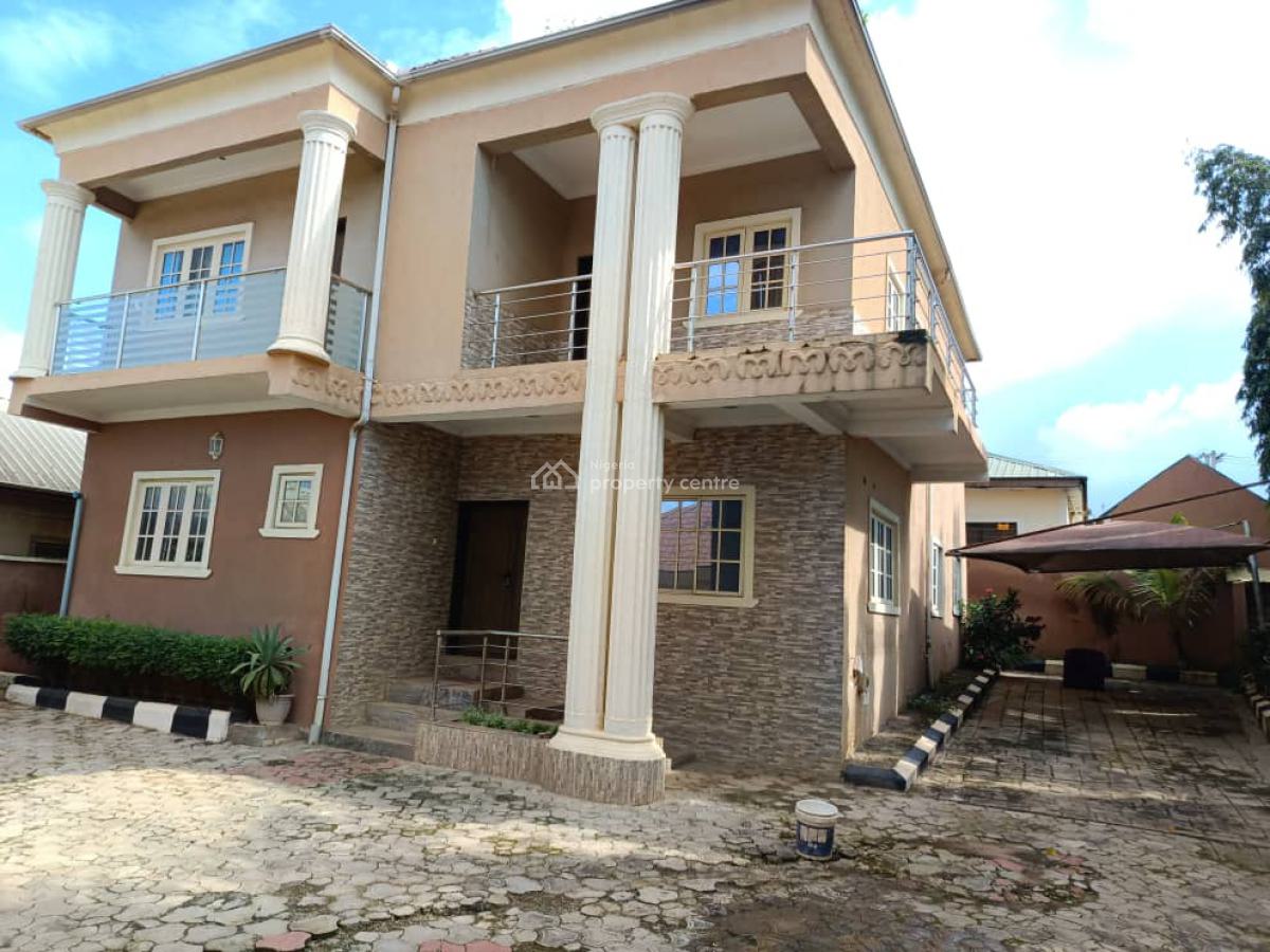 Prime 4-bedroom Property with 3-room Guest Chalet, Fha (f.h.a), Lugbe District, Abuja, Detached Duplex for Sale