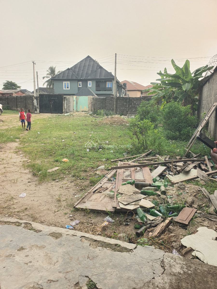 Strategically Located 2 Plots of Land in a Busy Area with Structure on, Badore Road, Badore, Ajah, Lagos, Mixed-use Land for Sale